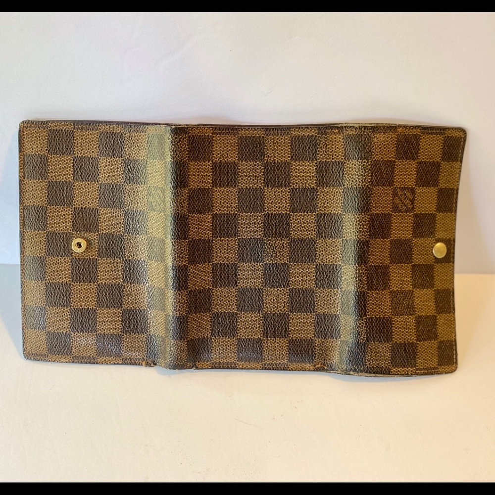 LOUIS VUITTON Porte Tresor Wallet in Damien Ebene good condition with box * - Picture 13 of 15